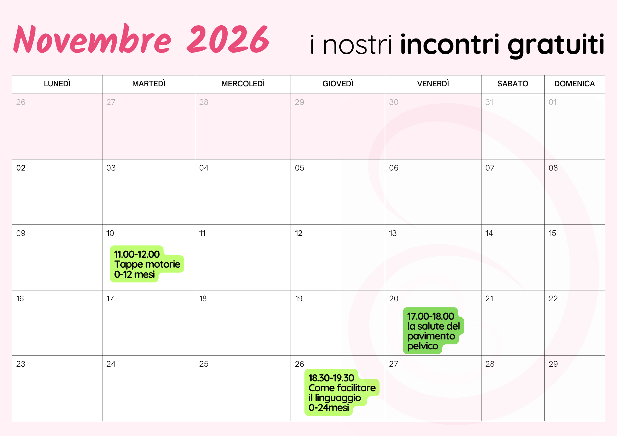 corsi per famiglie gratuiti a bologna