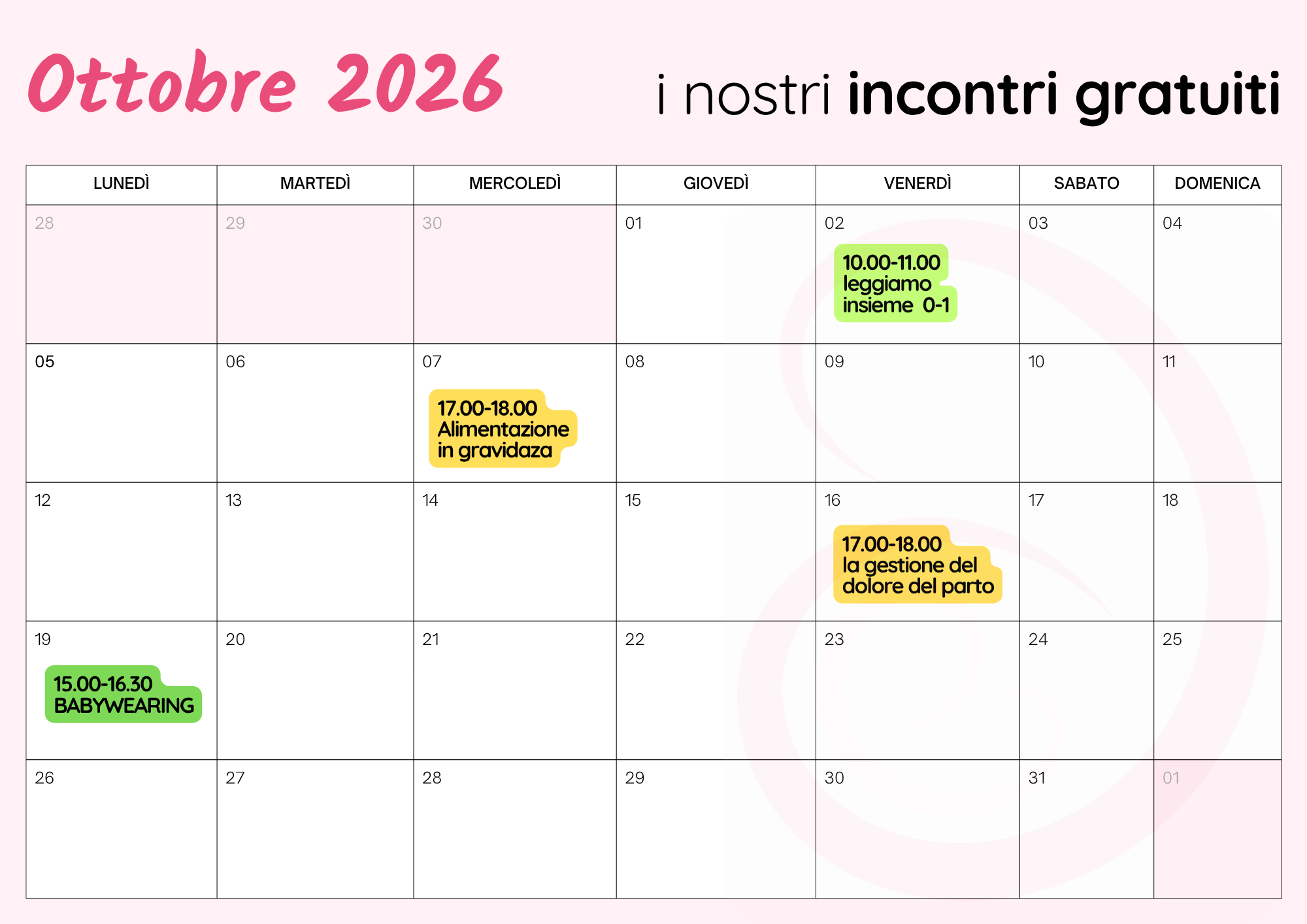 corsi per famiglie gratuiti a bologna