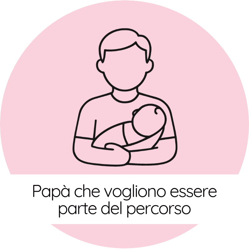 Papà che vogliono essere parte del percorso