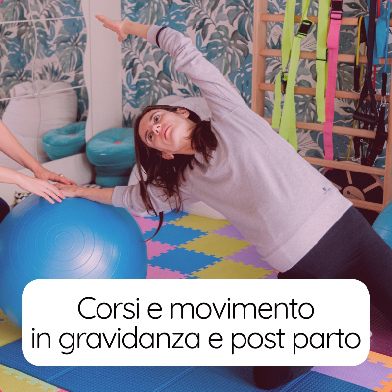 Corsi e movimento in gravidanza e post parto