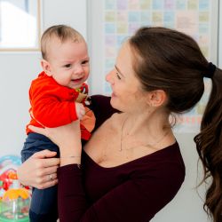 giulia mamma di andrea ha scelto aon osteopatia neonatale bologna